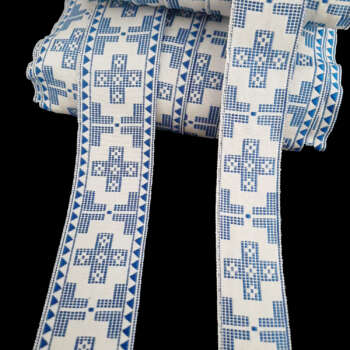 Woven Galloon Crosses
