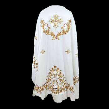 Priest Vestments with Perimeter Embroidery